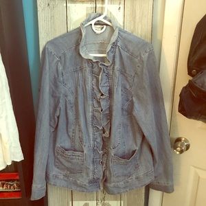 “PLUS SIZE” Dress Barn Denim Jacket